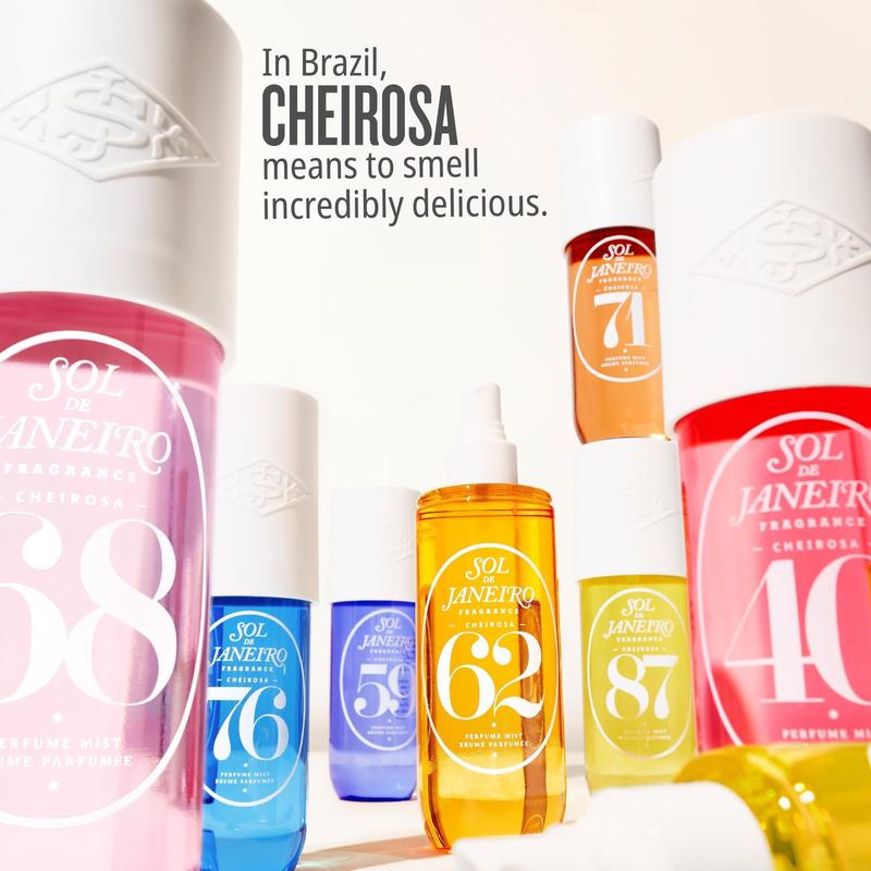 ボディミスト Sol De Janeiro Mist Set Kit Sol De Janeiro Cheirosa Perfume Mist 4 Unidades : Marcas - Sol